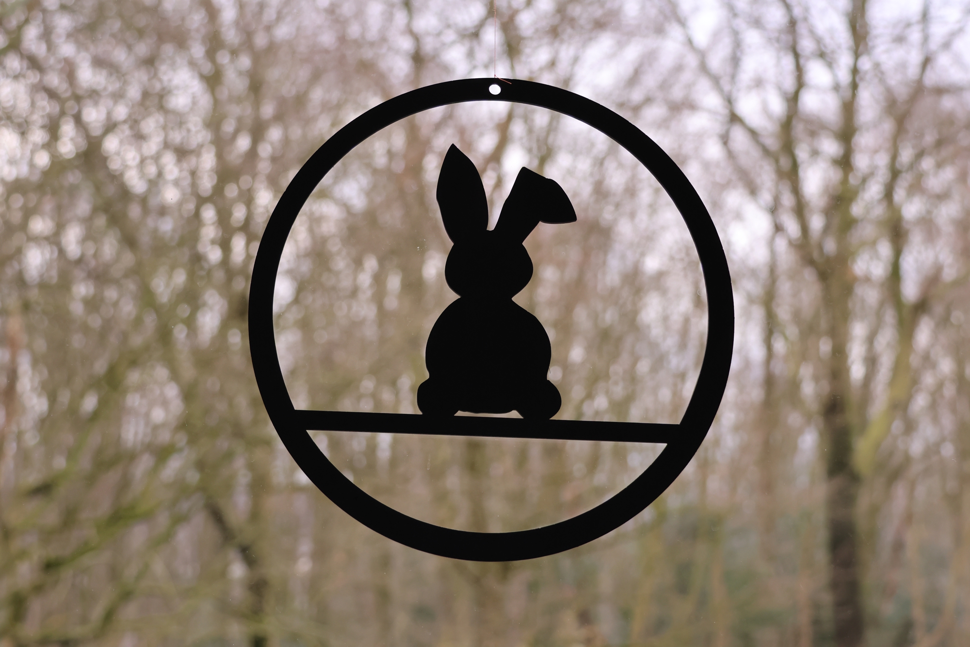 Fensterdekoration "Osterhase"