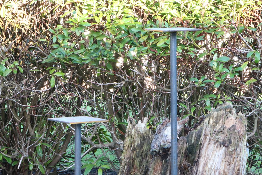 Vogelhausfuß für weiche Böden, Vogelhausständer, Vogelhaus auf Ständer befestigen, Fuß für DIY-Stecktisch