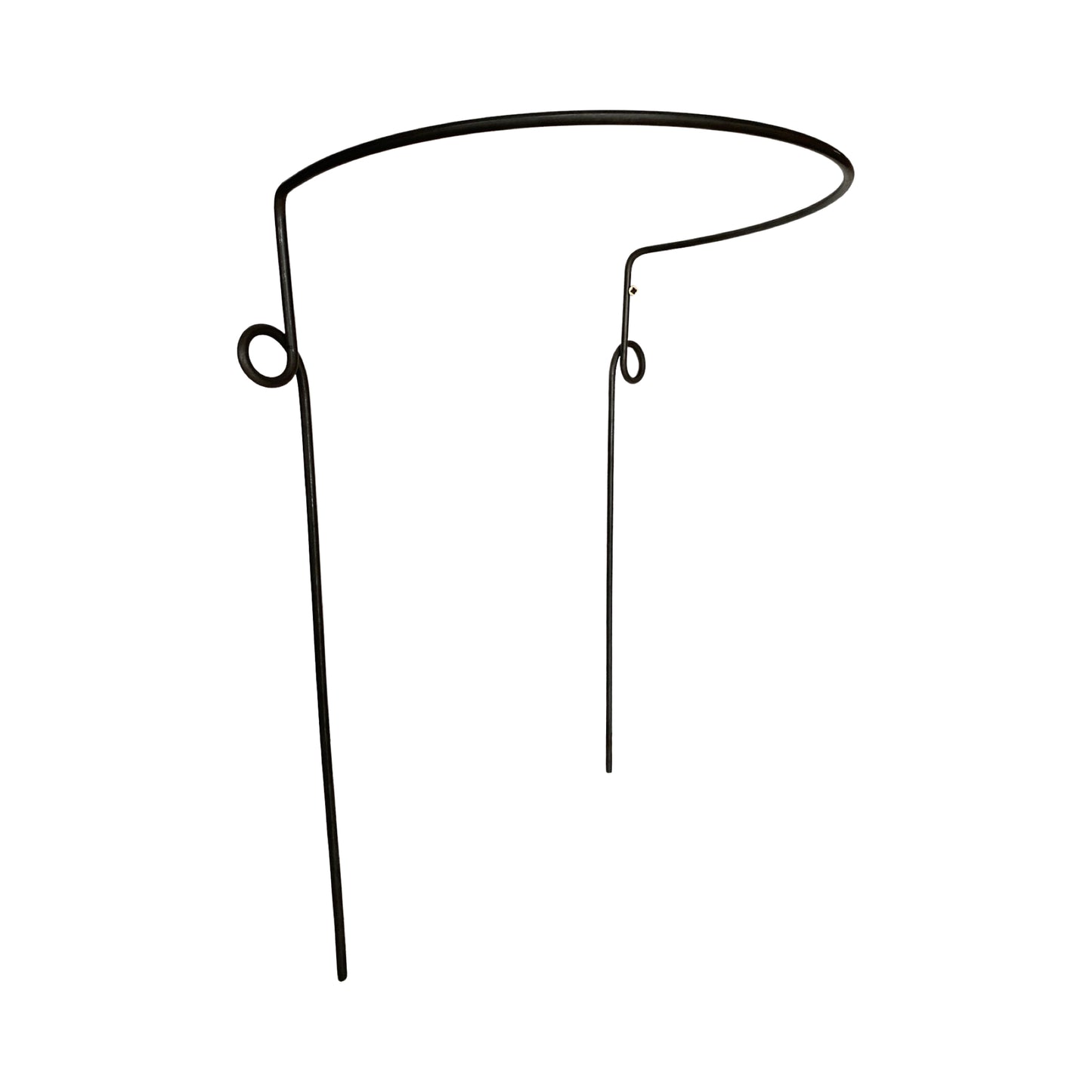 Staudenhalter halbrund mit Auge - verschiedene Breiten