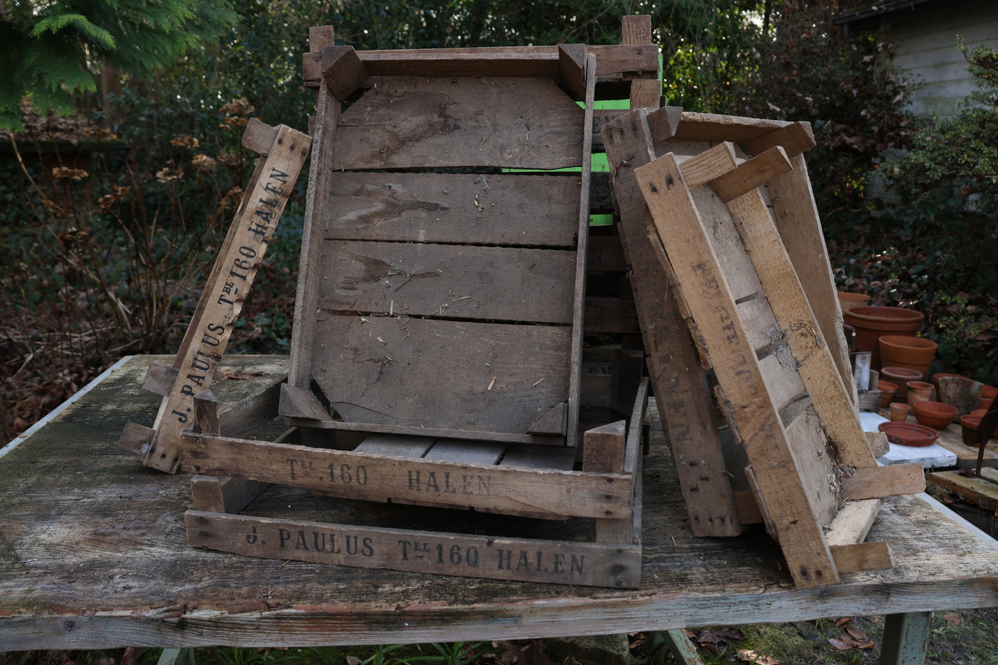 20 Holzkisten zum ausschlachten, Bastelholz Alte Vintage-Holzkisten, DIY Holz