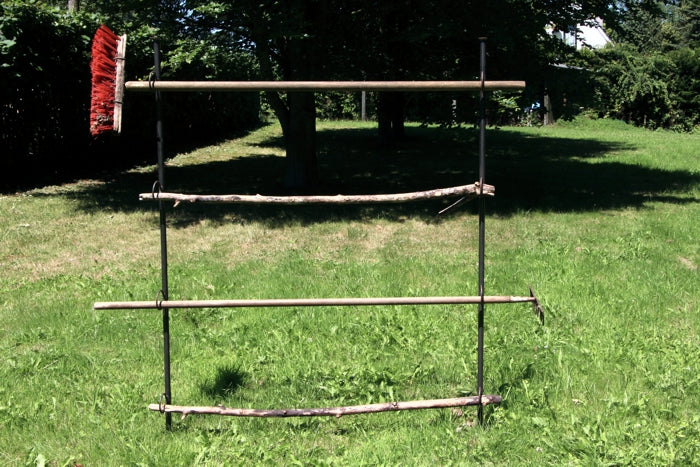 Staudenhalter 1,70 m, Beetbegrenzer, Sichtschutz, Rankhilfe, Zaun, Spalier, Beetumrandung,