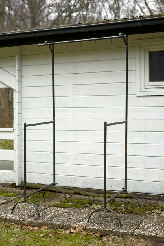 Pflanztisch "Multitalent Nr.1 Profi" - Böcke,  Gartenarbeitstisch aus Eisen, Pflanztisch stabil, Pflanztisch für Profis, - timmasiru.de