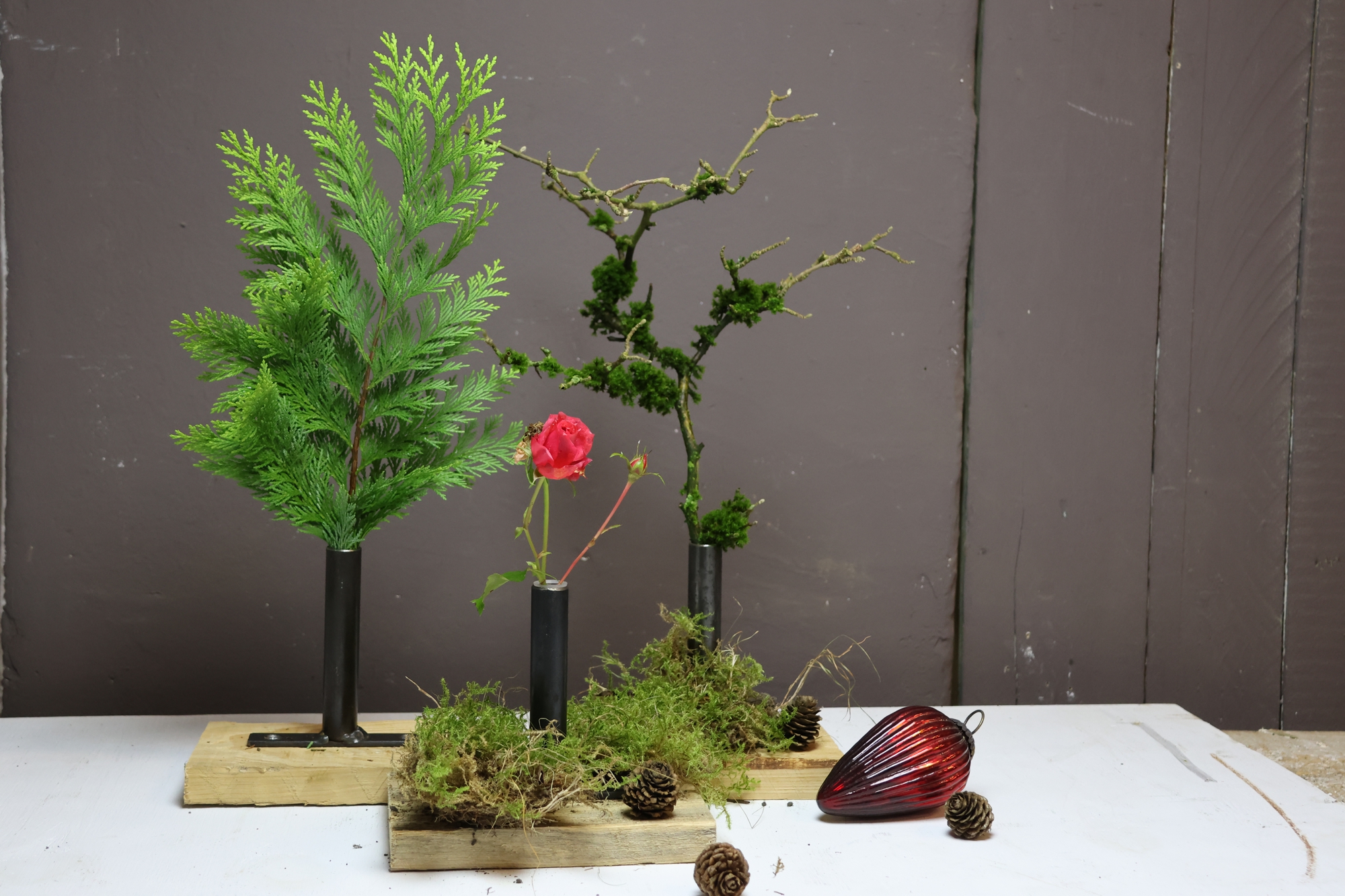 Vase zum aufschrauben, DIY Vase, Eisenvase, Vase zum aufschrauben, Tischdeko