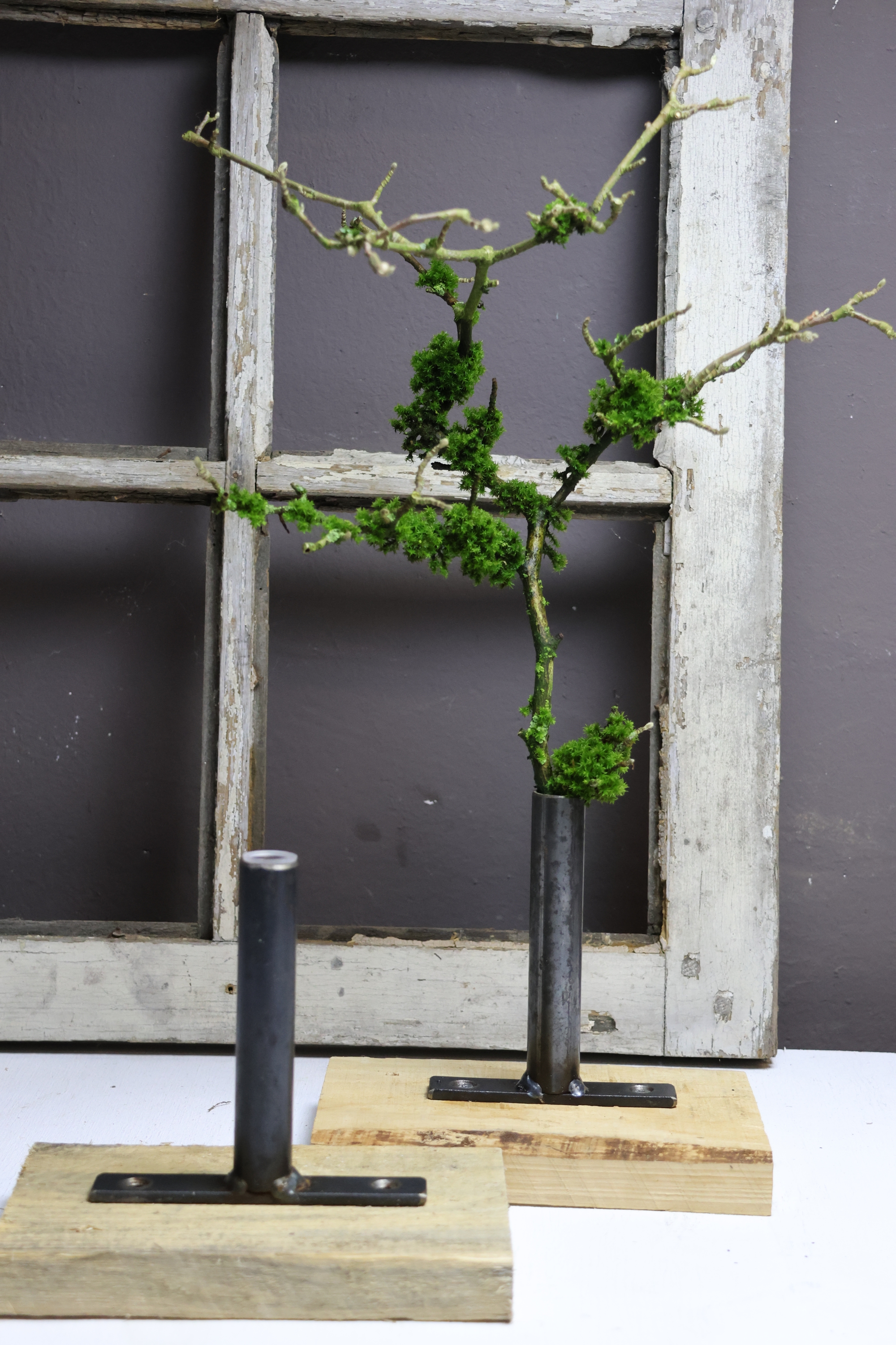 Vase zum aufschrauben, DIY Vase, Eisenvase, Vase zum aufschrauben, Tischdeko