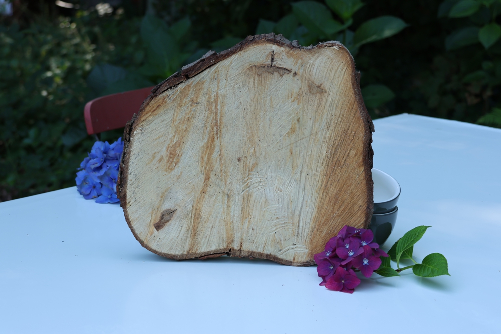 Baumscheibe, Holzscheibe, Naturdeko, DIY Zubehör, Tischdeko, Tablett