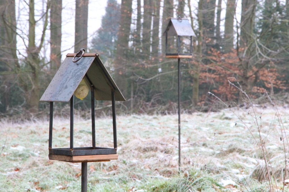 Vogelhausfuß für weiche Böden, Vogelhausständer, Vogelhaus auf Ständer befestigen, Fuß für DIY-Stecktisch