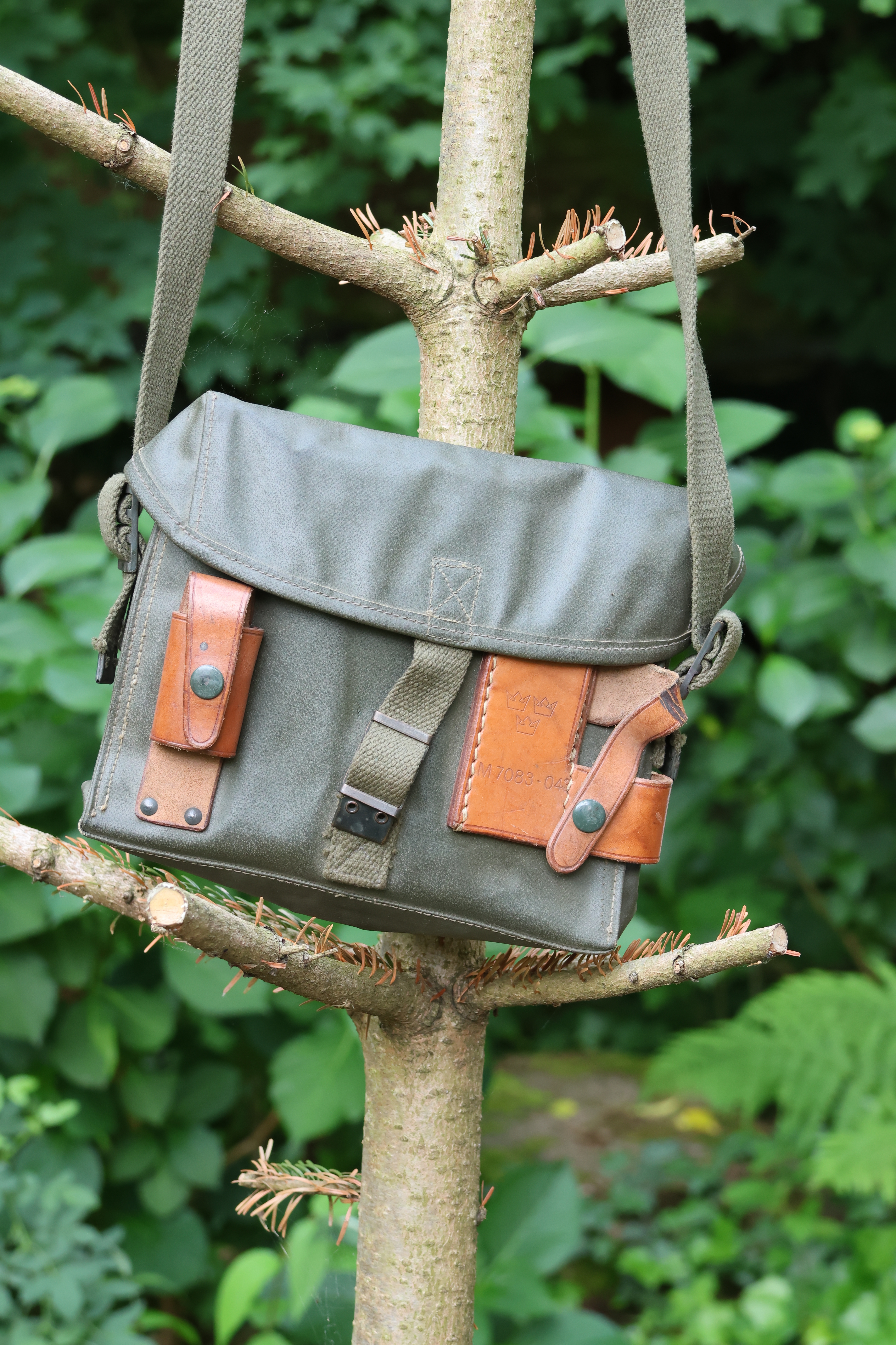 Schwedische Werkzeugtasche, Gärtnertasche, Vintage Tasche
