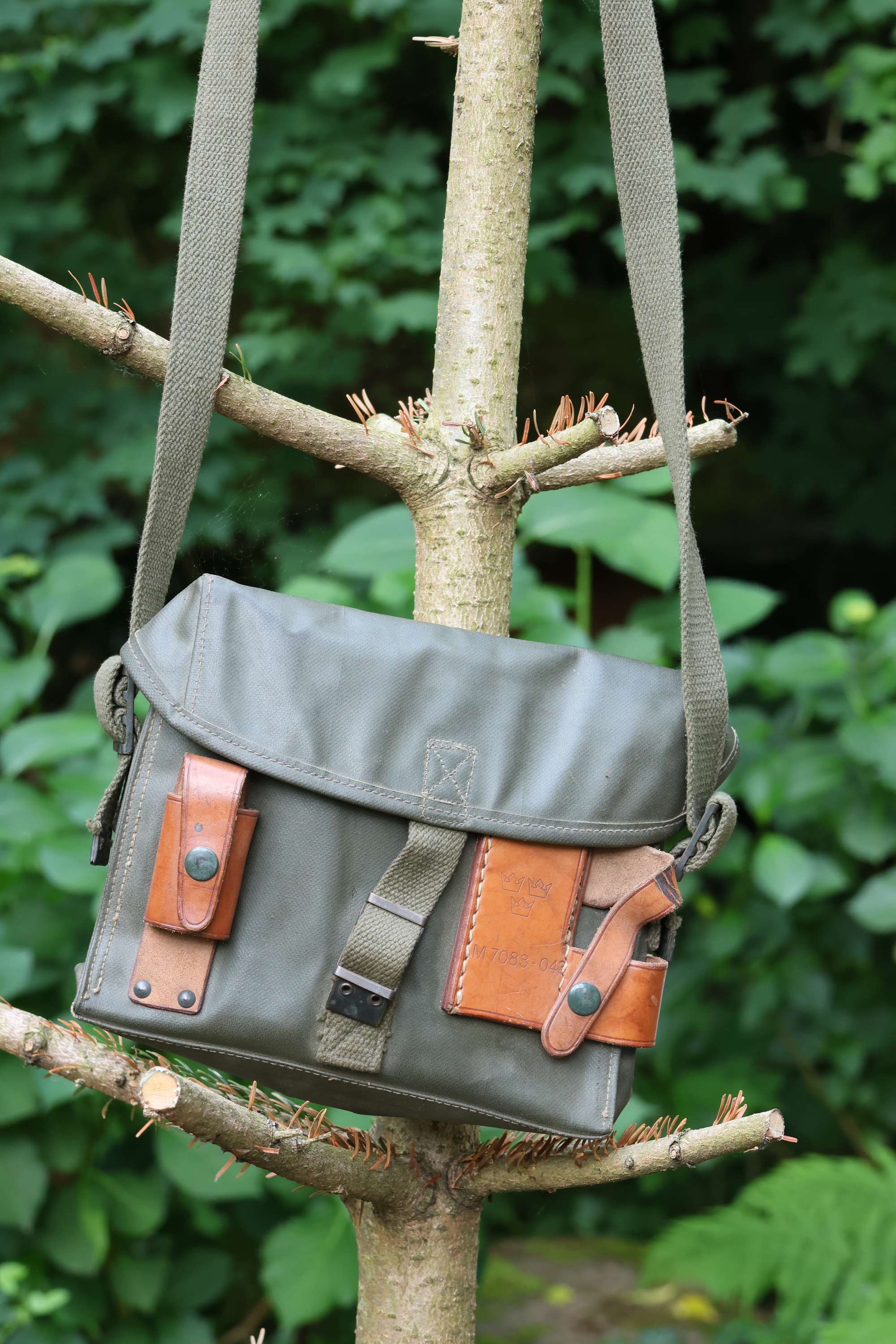 Schwedische Werkzeugtasche, Gärtnertasche, Vintage Tasche