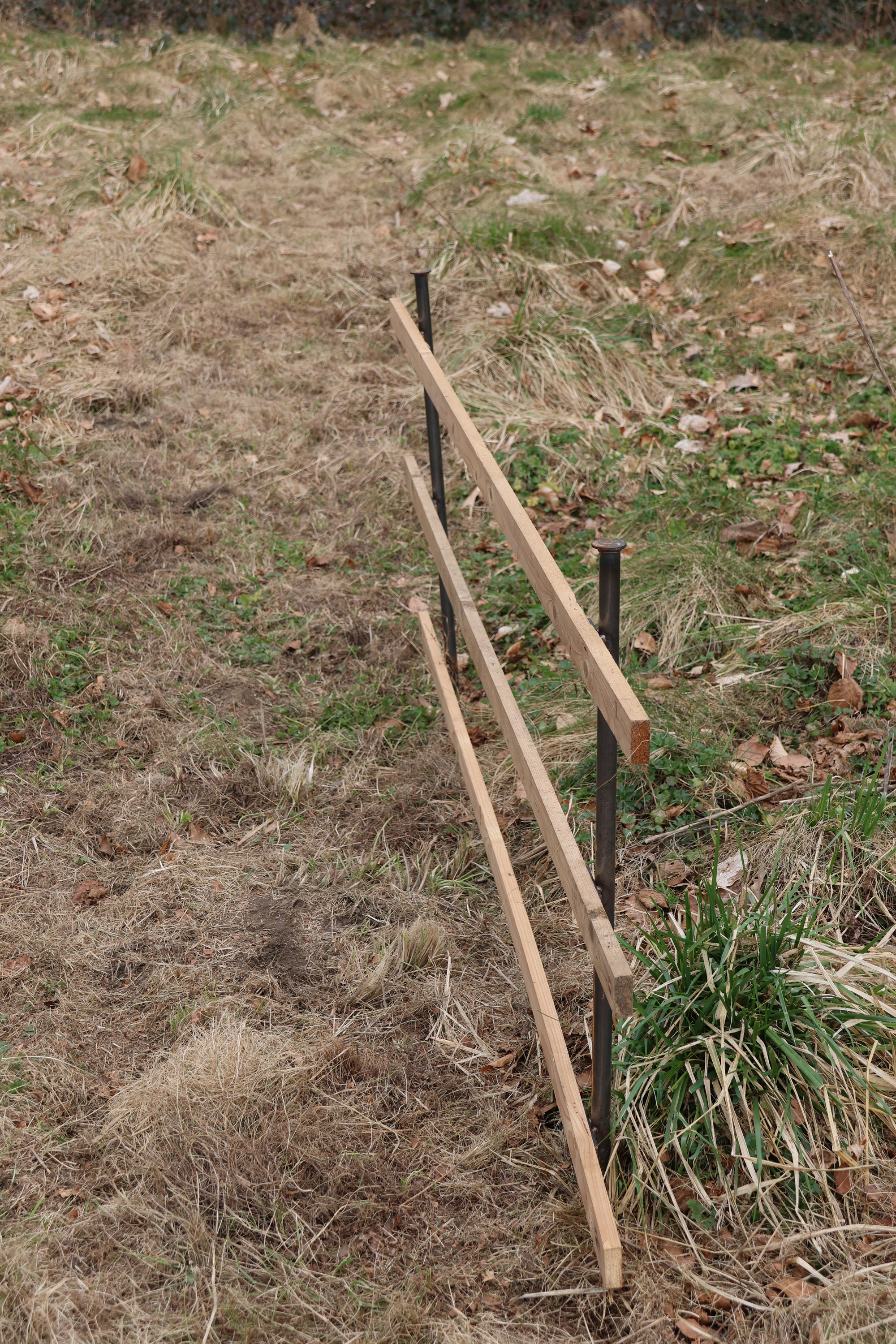 Erdspieß, Einschlagpfosten für Gartenstele, DIY-Zaunbau